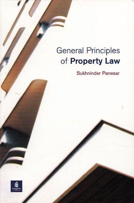 Vorderes Coverbild General Principles of Property Law