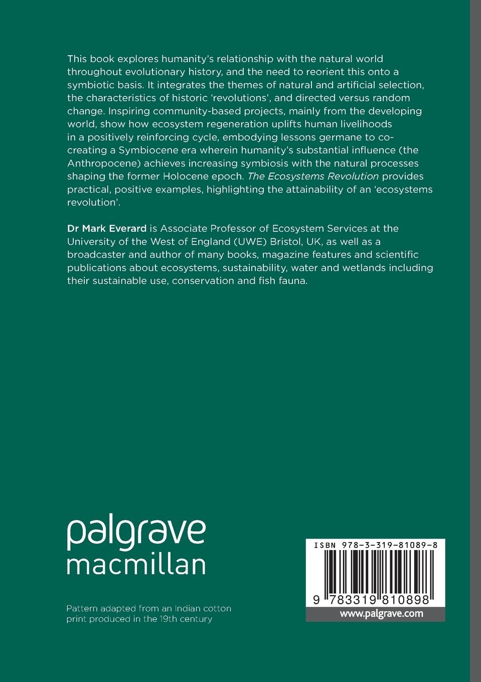 Rückseitencover The Ecosystems Revolution