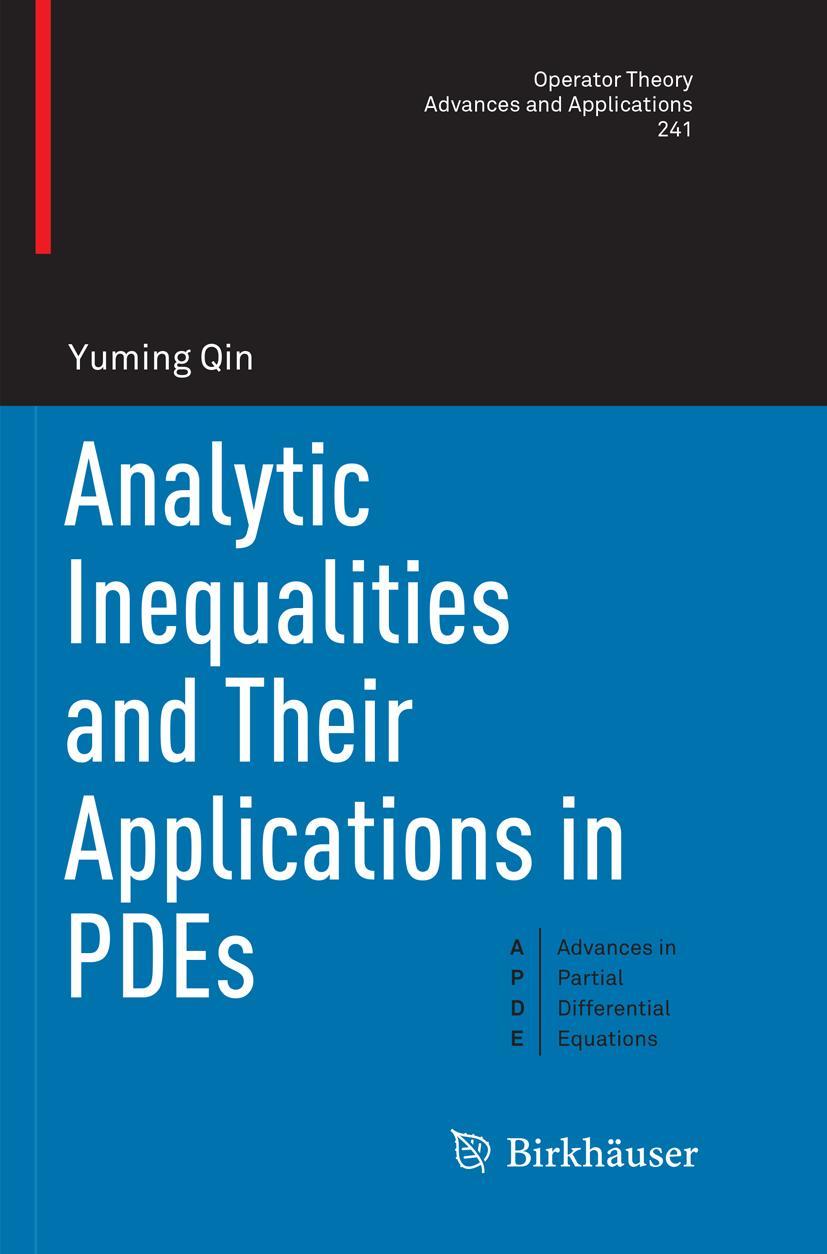 Vorderes Coverbild Analytic Inequalities and Their Applications in PDEs