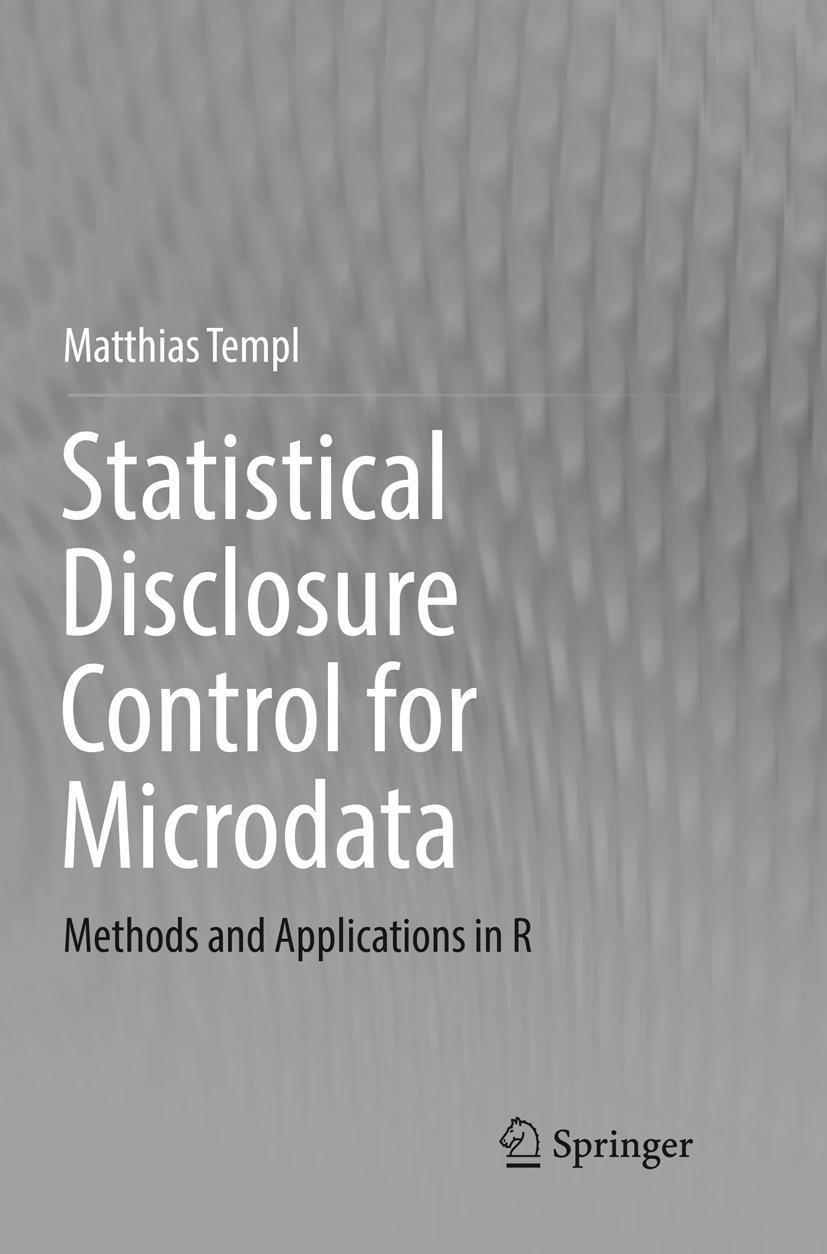 Vorderes Coverbild Statistical Disclosure Control for Microdata