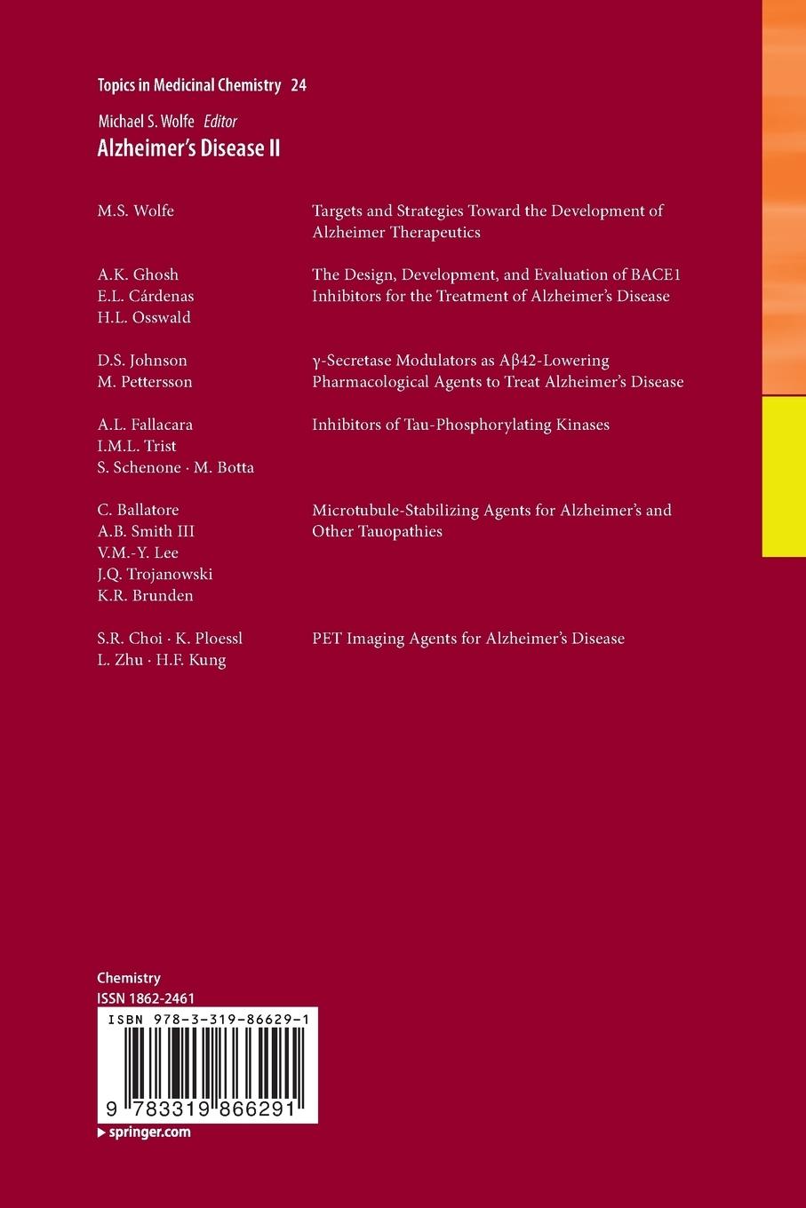 Rückseitencover Alzheimer's Disease II