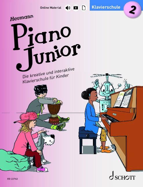 Vorderes Coverbild Piano Junior: Klavierschule 2