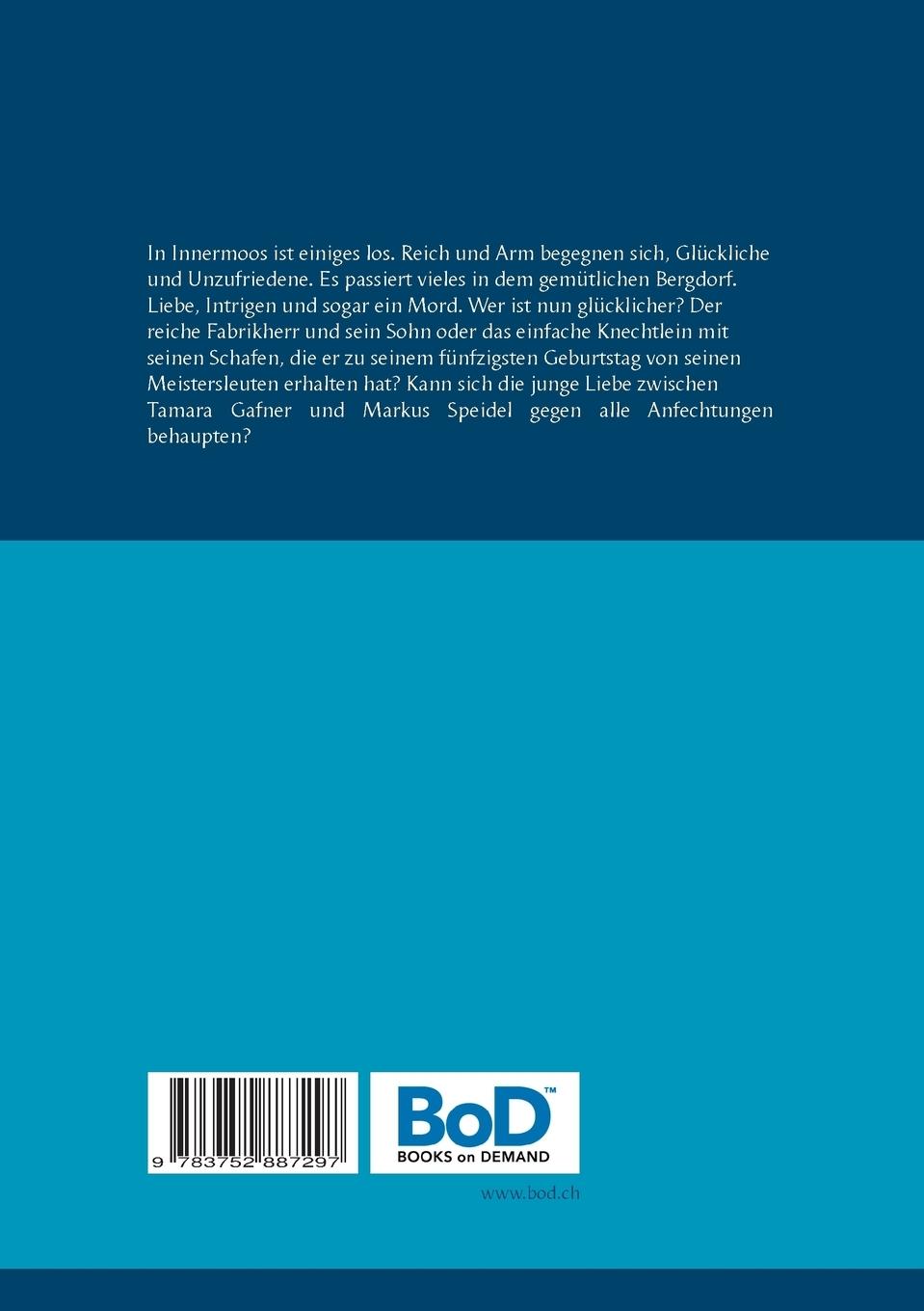 Rückseitencover Wolken über Innermoos