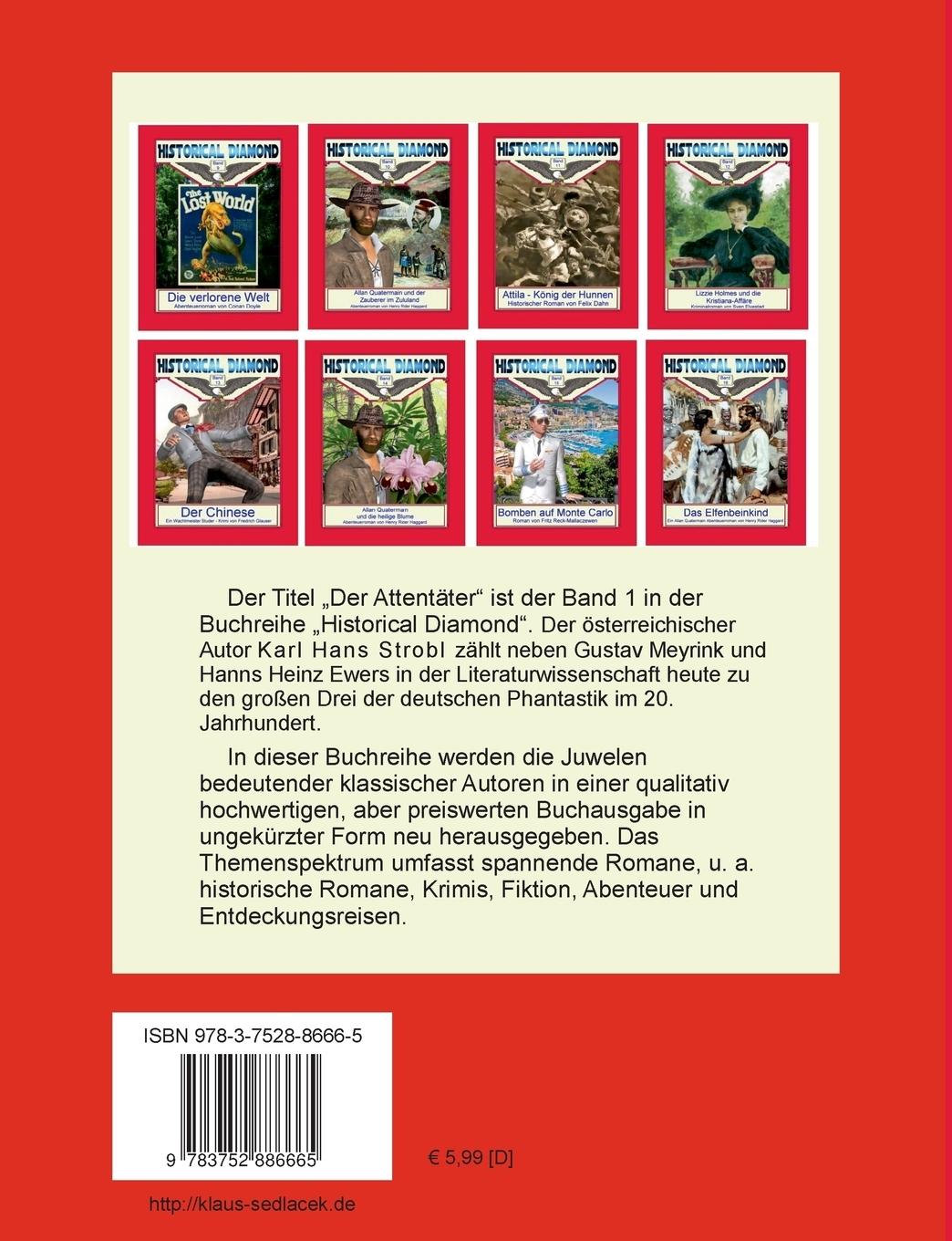 Rückseitencover Der Attentäter
