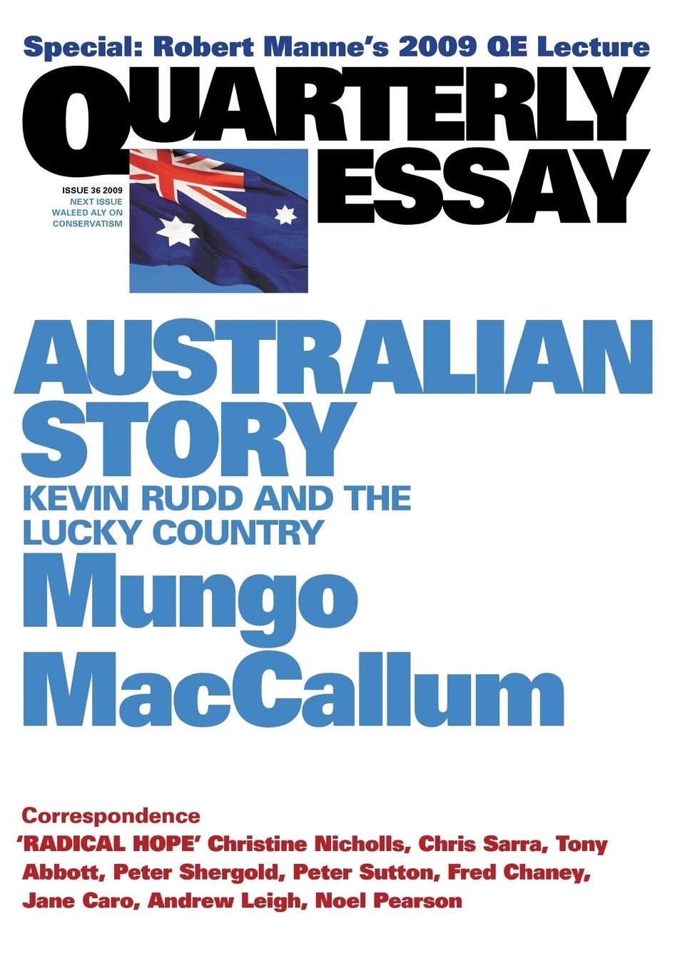 Vorderes Coverbild Australian Story