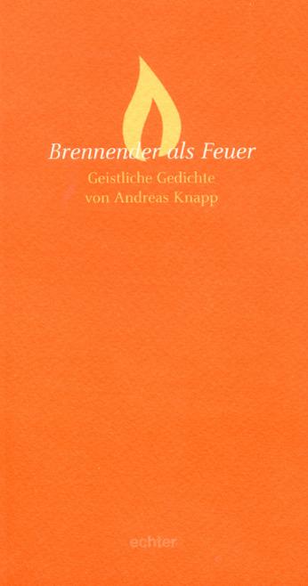 Vorderes Coverbild Brennender als Feuer