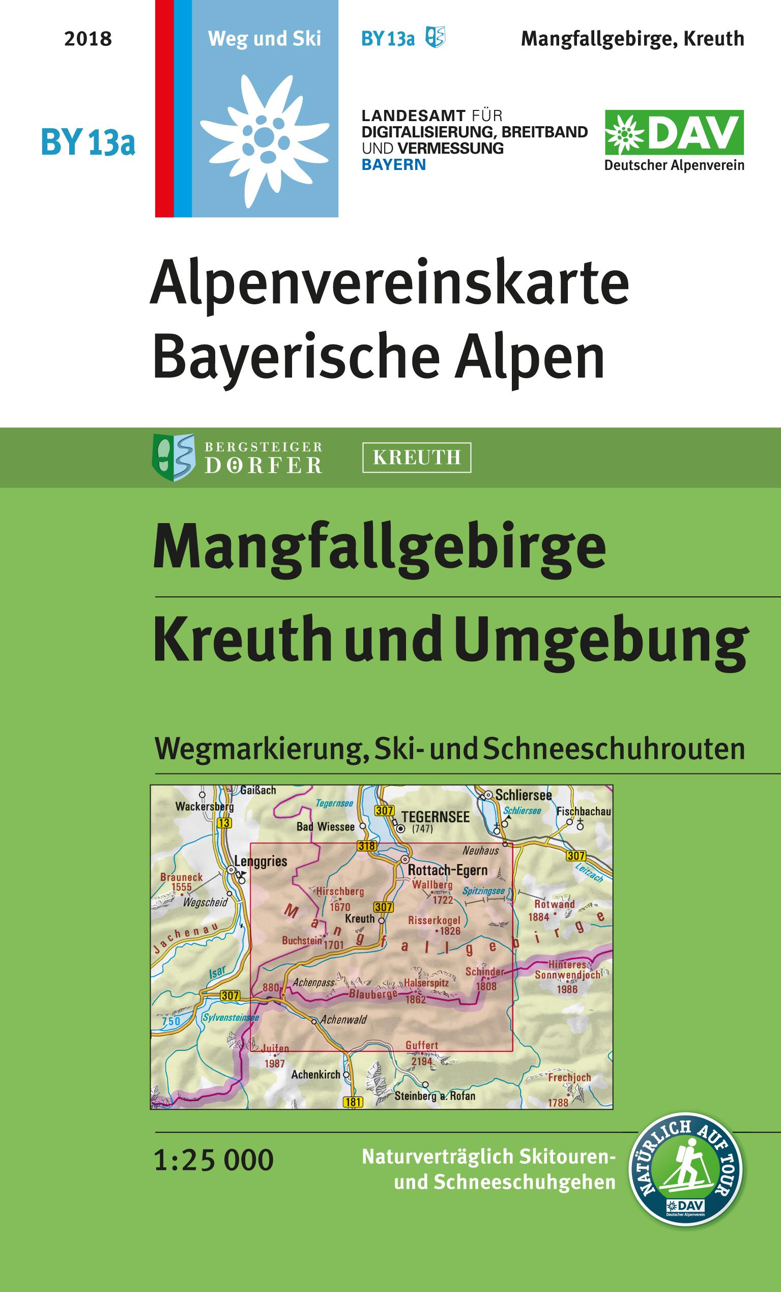 Vorderes Coverbild Mangfallgebirge Kreuth und Umgebung