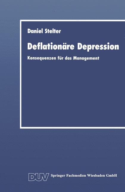 Vorderes Coverbild Deflationäre Depression