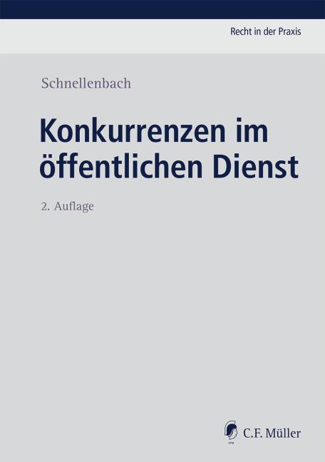 Vorderes Coverbild Konkurrenzen  im öffentlichen Dienst