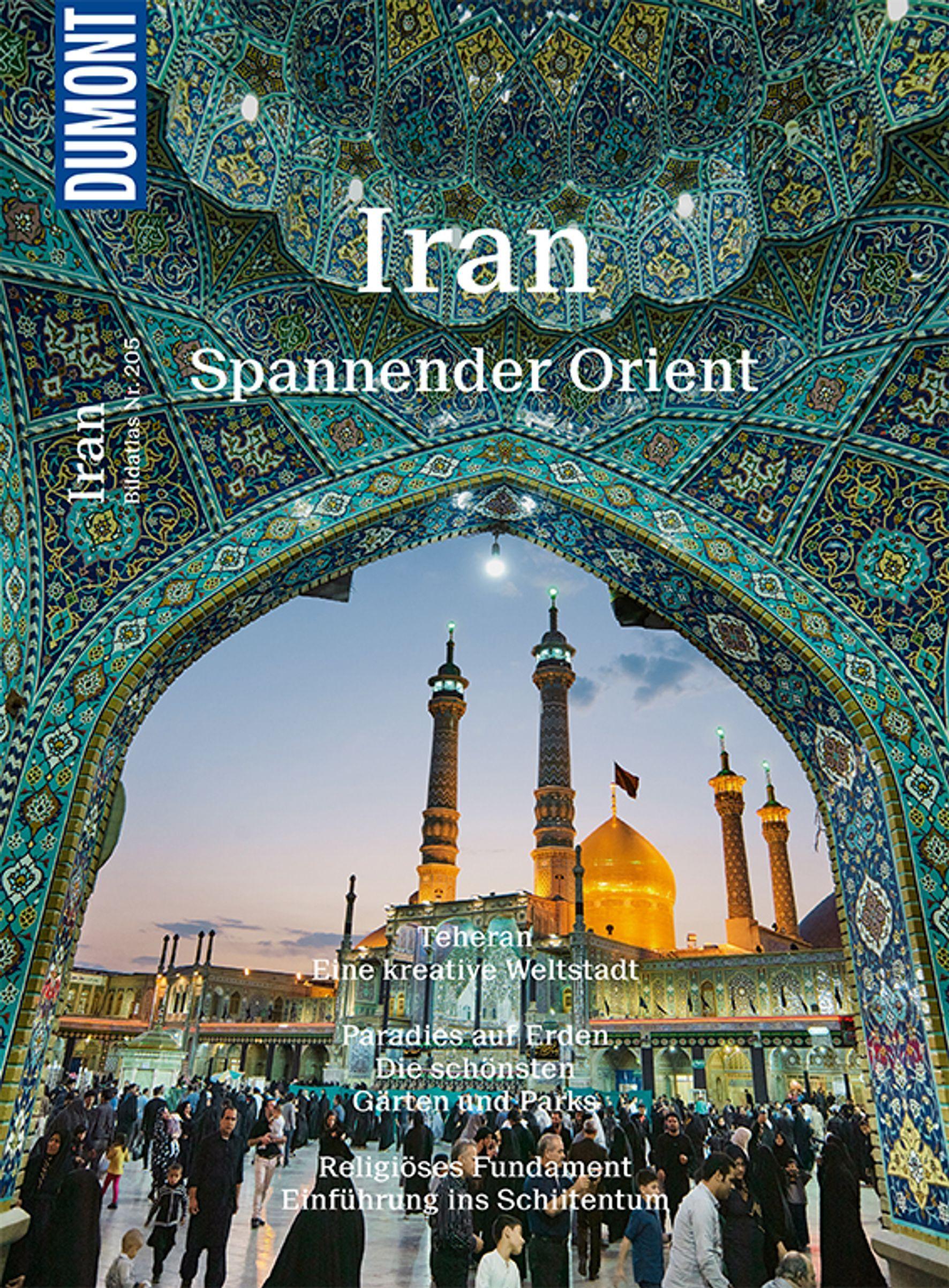 Vorderes Coverbild DuMont Bildatlas 205 Iran