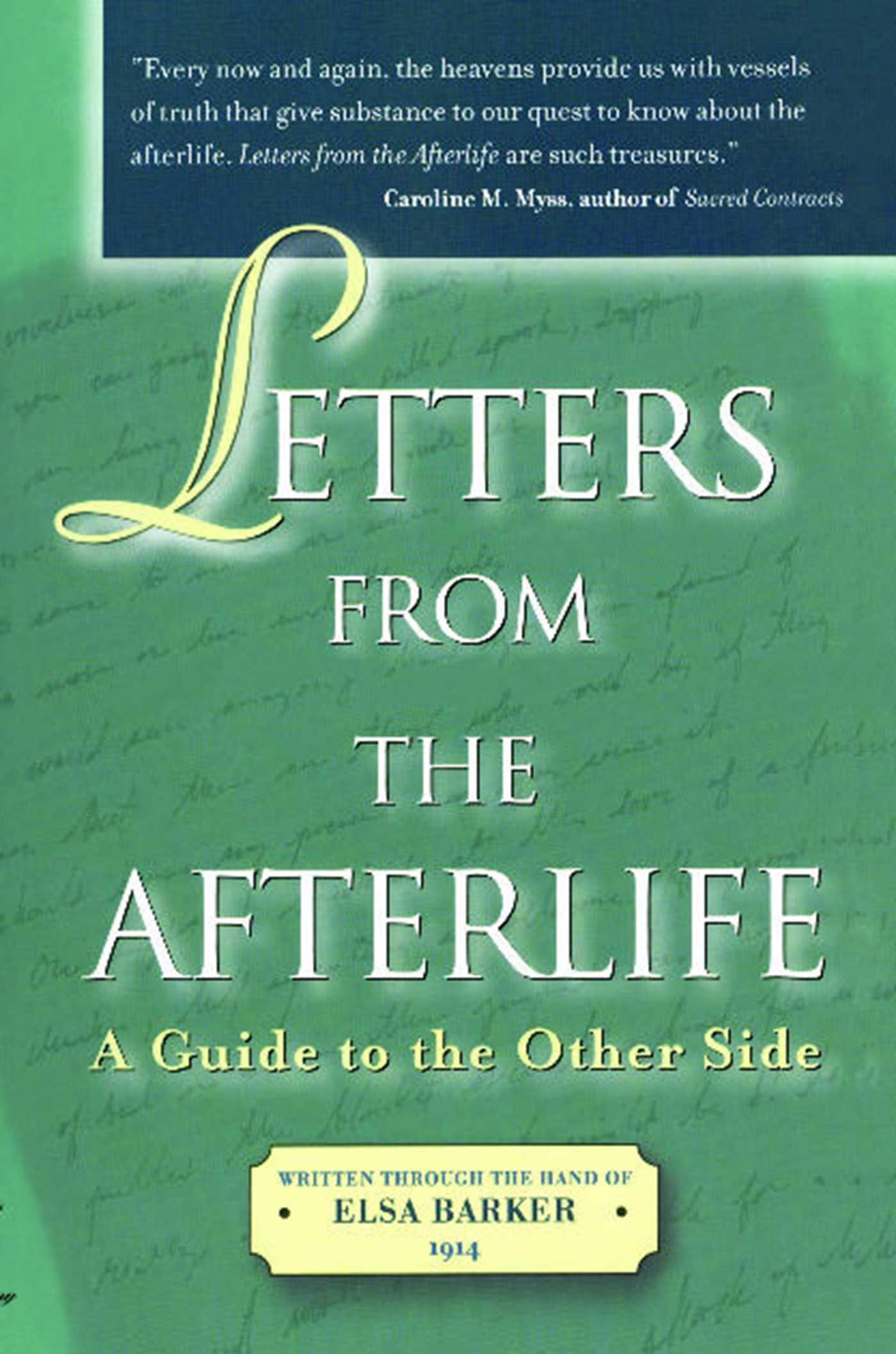 Vorderes Coverbild Letters from the Afterlife