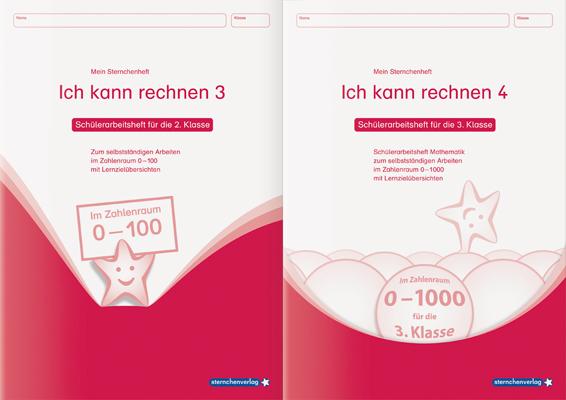 Vorderes Coverbild Ich kann rechnen 3&4 - 2 Schülerarbeitshefte für die 3. Klasse