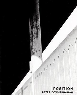 Vorderes Coverbild Peter Downsbrough: Position