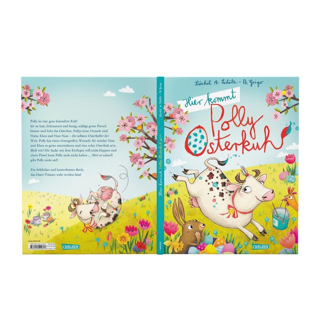 Beispielinhalt (Bild) Hier kommt Polly Osterkuh!