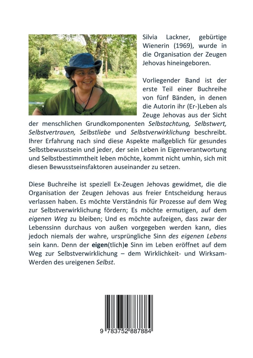 Rückseitencover Zeugen Jehovas und Selbstachtung