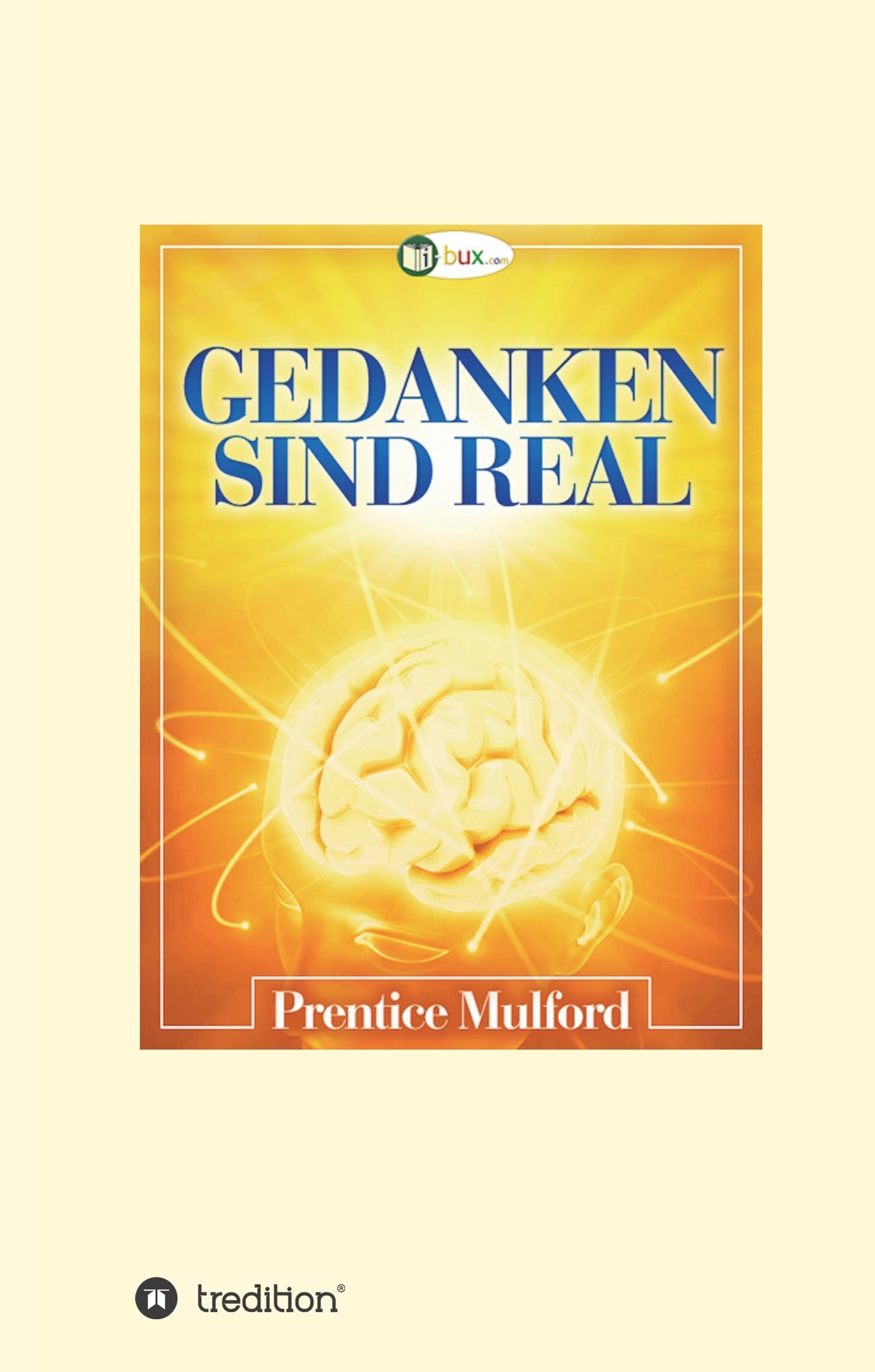 Vorderes Coverbild Gedanken sind real