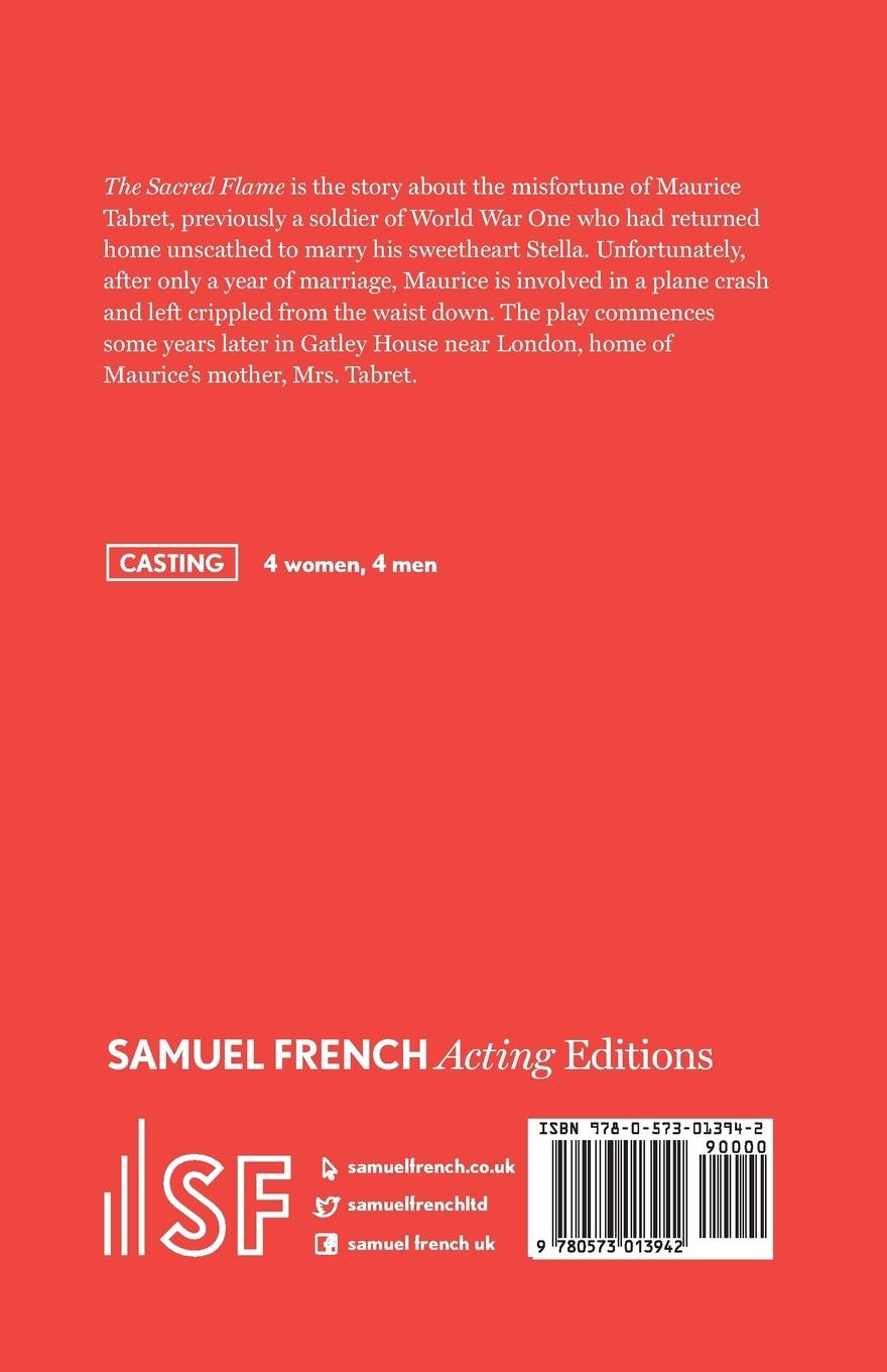 Rückseitencover The Sacred Flame