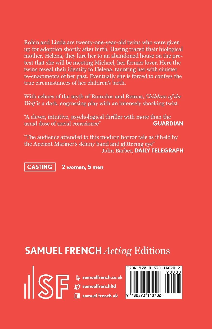 Rückseitencover Children of the Wolf