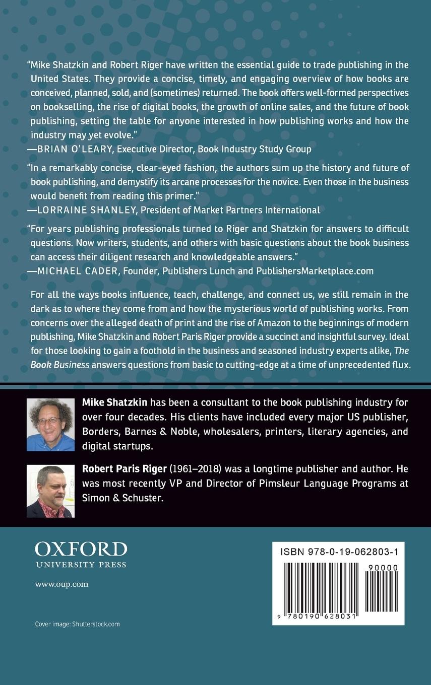 Rückseitencover The Book Business