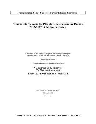 Vorderes Coverbild Visions Into Voyages for Planetary Science in the Decade 2013-2022