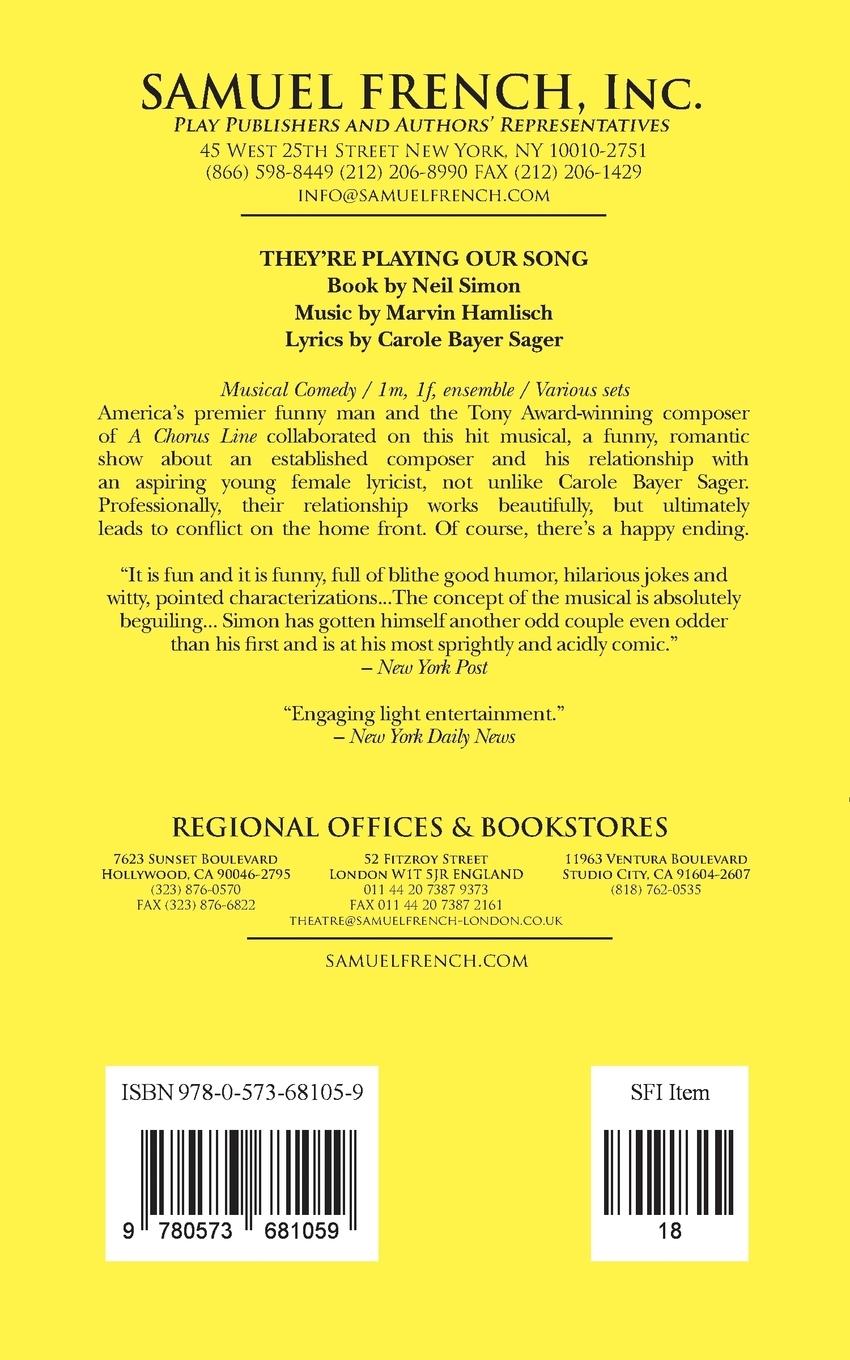 Rückseitencover They're Playing Our Song