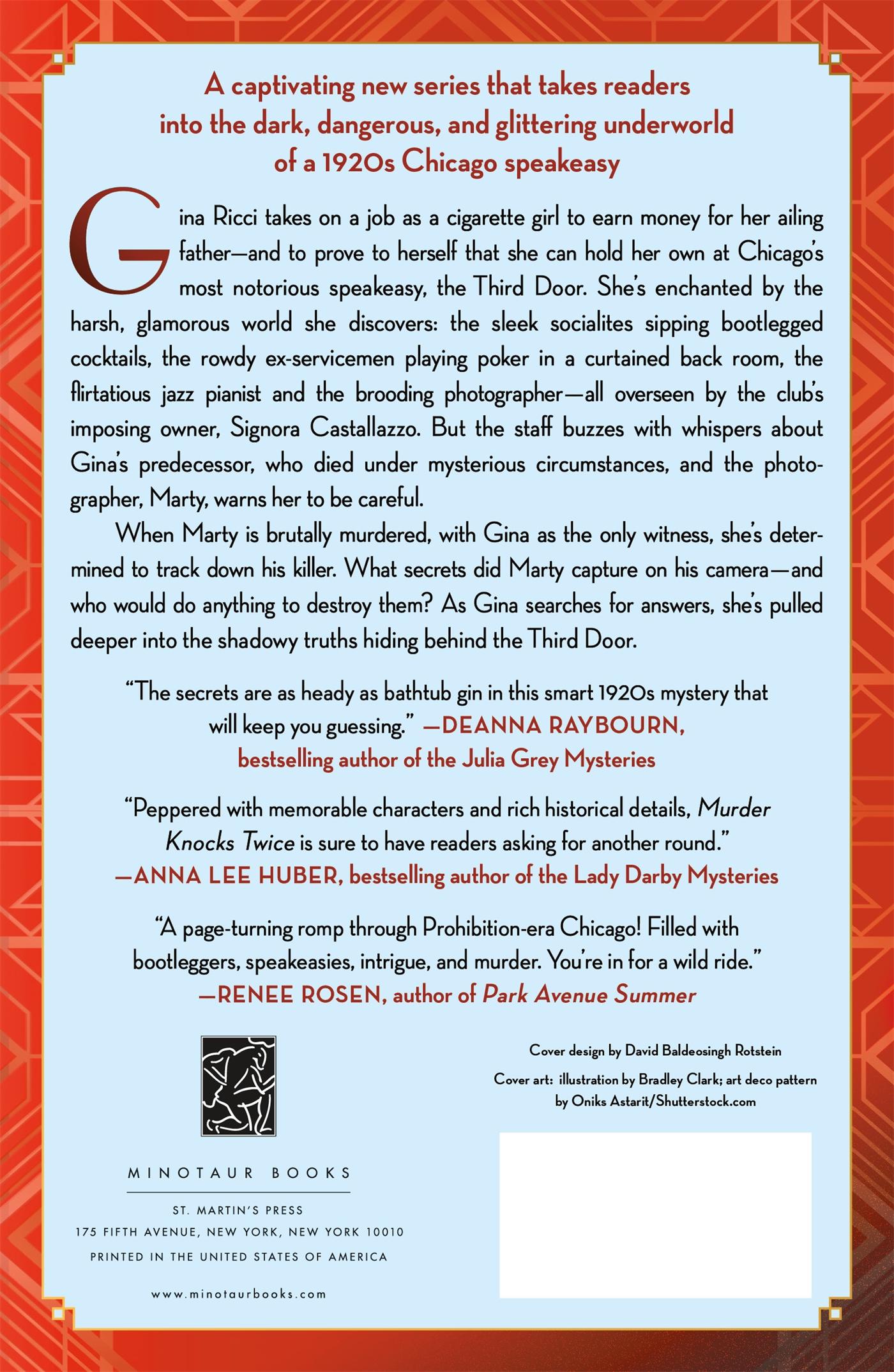 Rückseitencover Murder Knocks Twice