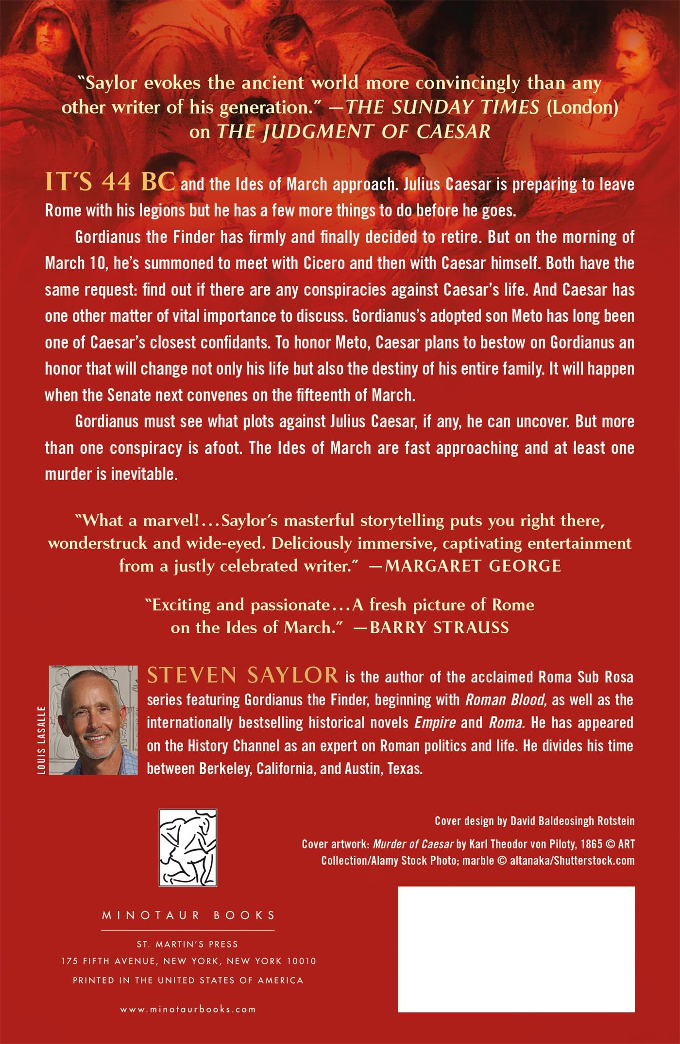 Rückseitencover Throne of Caesar