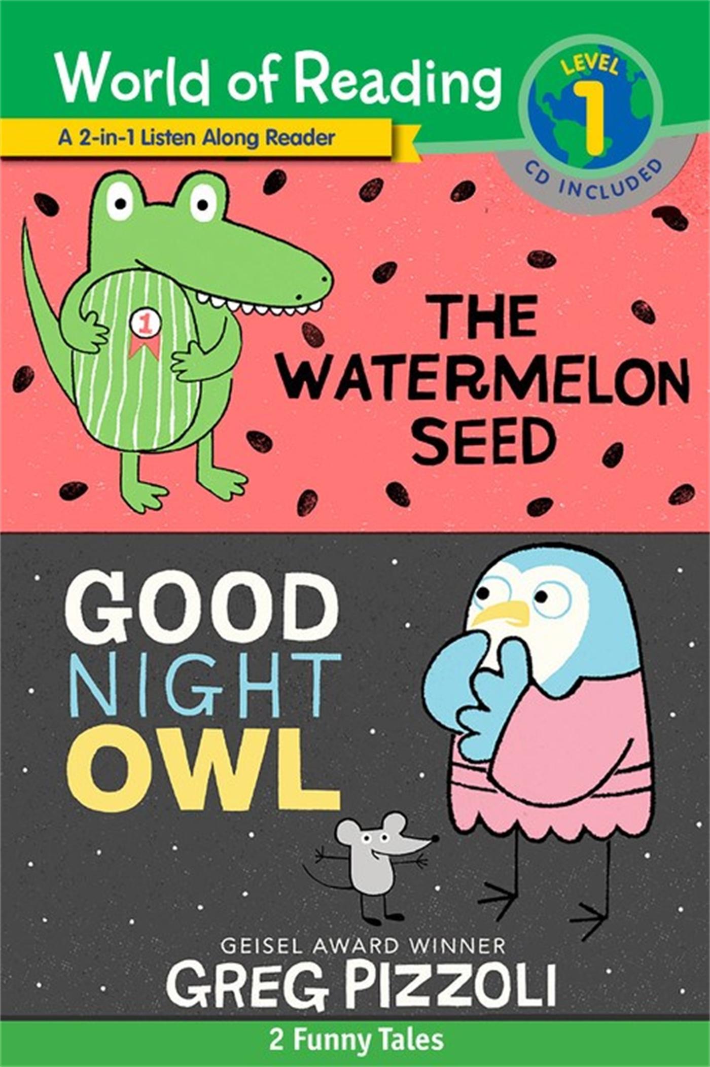 Vorderes Coverbild The Watermelon Seed and Good Night Owl 2-In-1 Listen-Along Reader