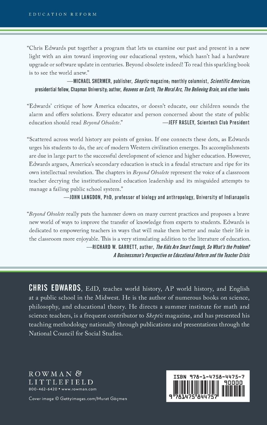 Rückseitencover Beyond Obsolete