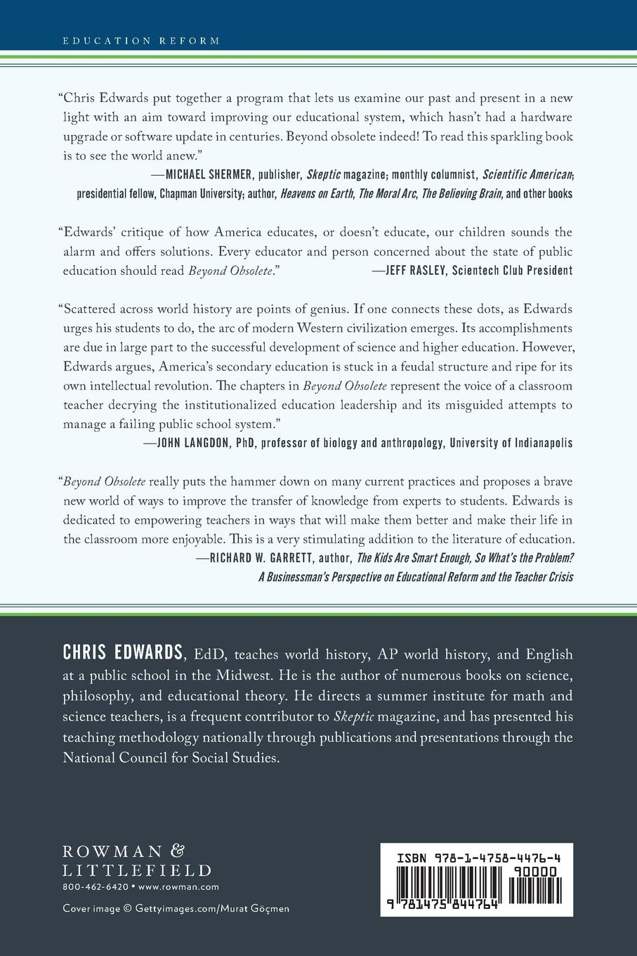 Rückseitencover Beyond Obsolete