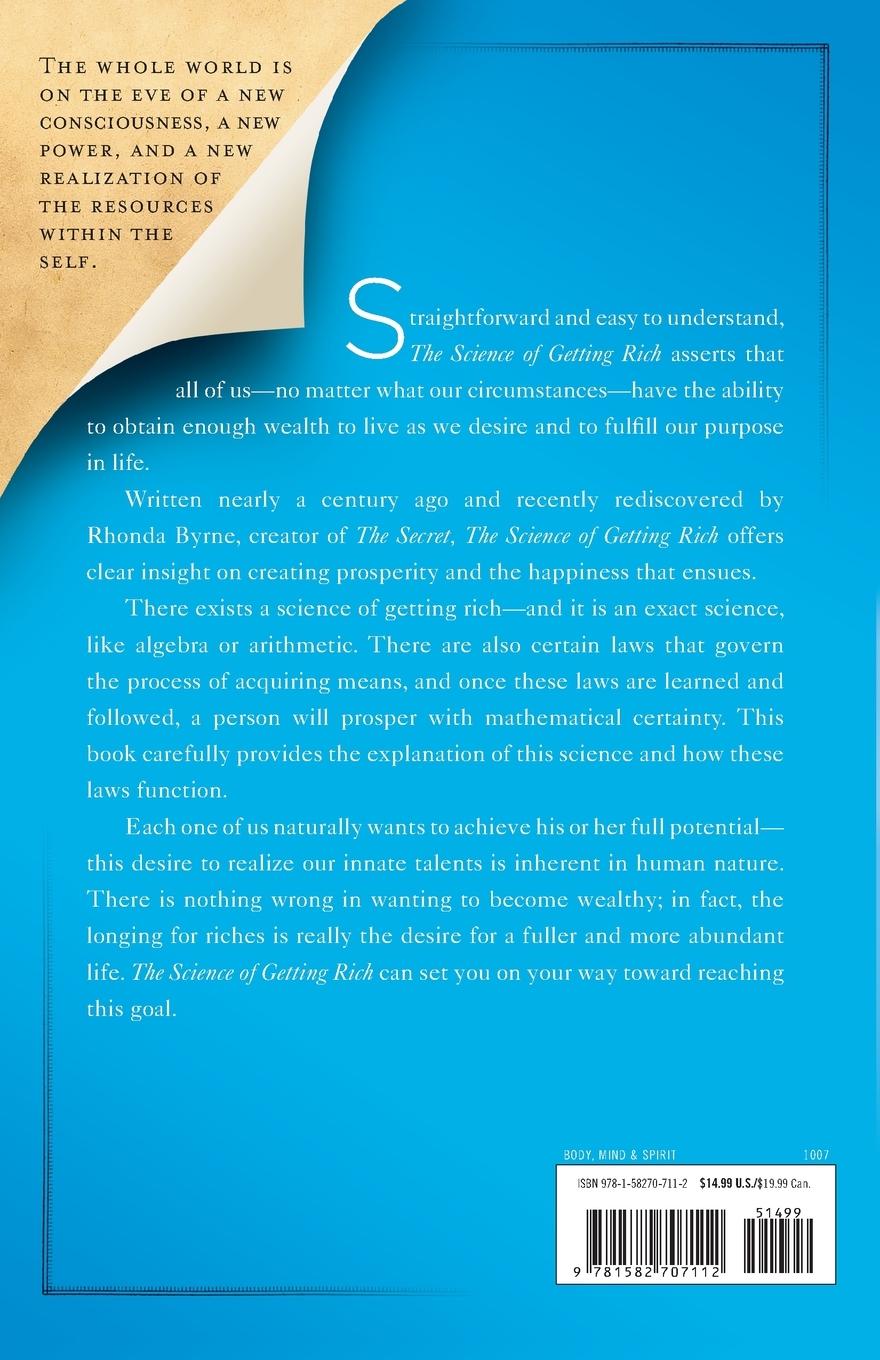 Rückseitencover The New Science of Getting Rich