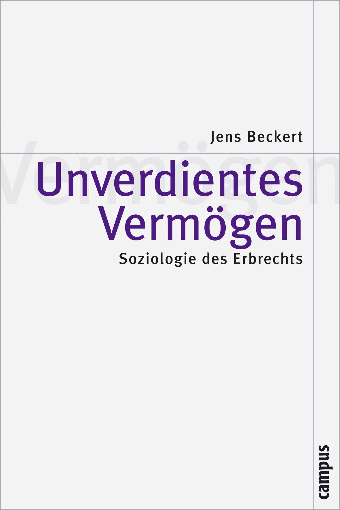 Vorderes Coverbild Unverdientes Vermögen