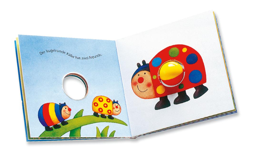 Beispielinhalt (Bild) ministeps: Mein erstes Kullerbuch
