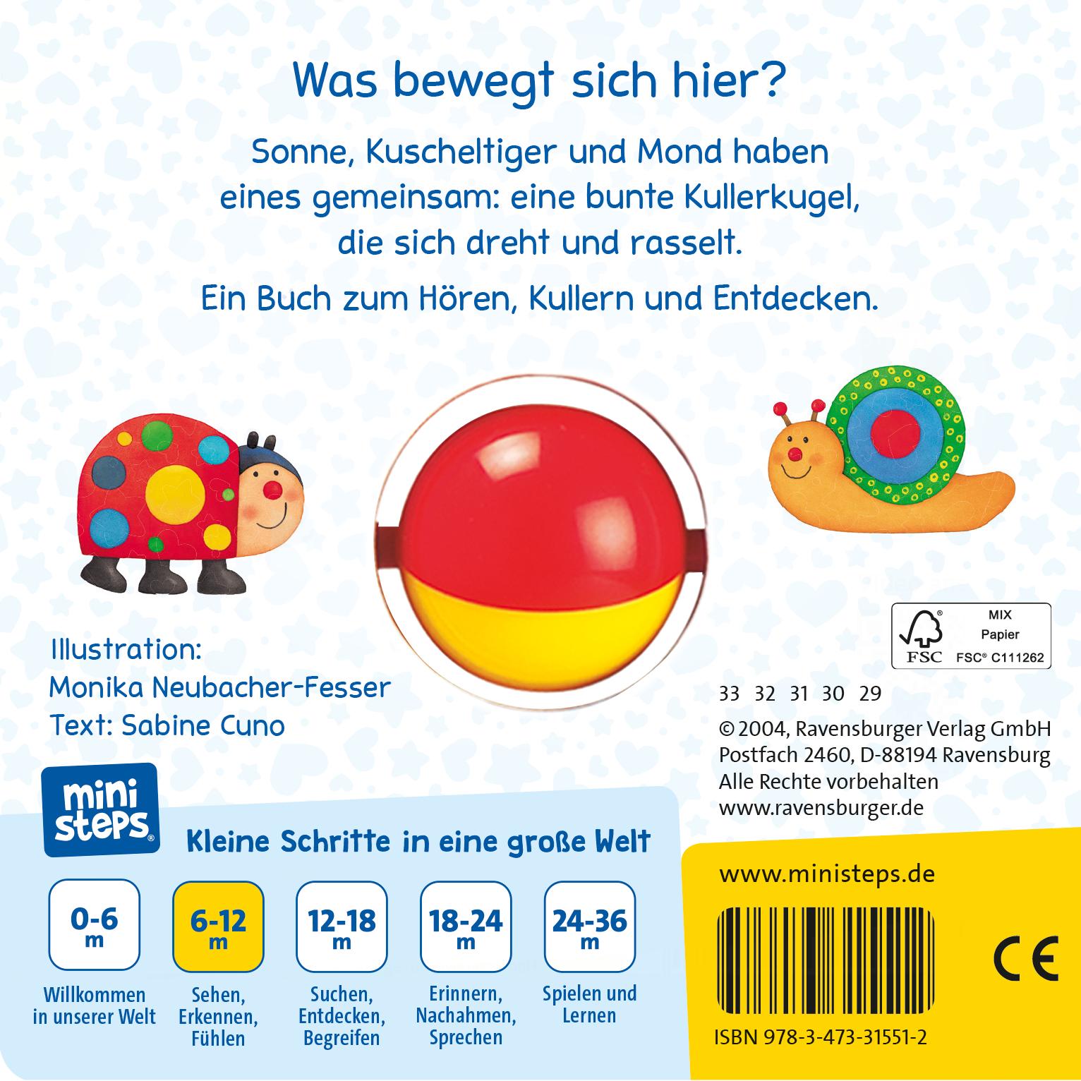 Rückseitencover ministeps: Mein erstes Kullerbuch
