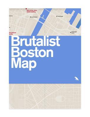 Vorderes Coverbild Brutalist Boston Map