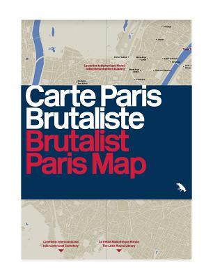 Vorderes Coverbild Brutalist Paris Map