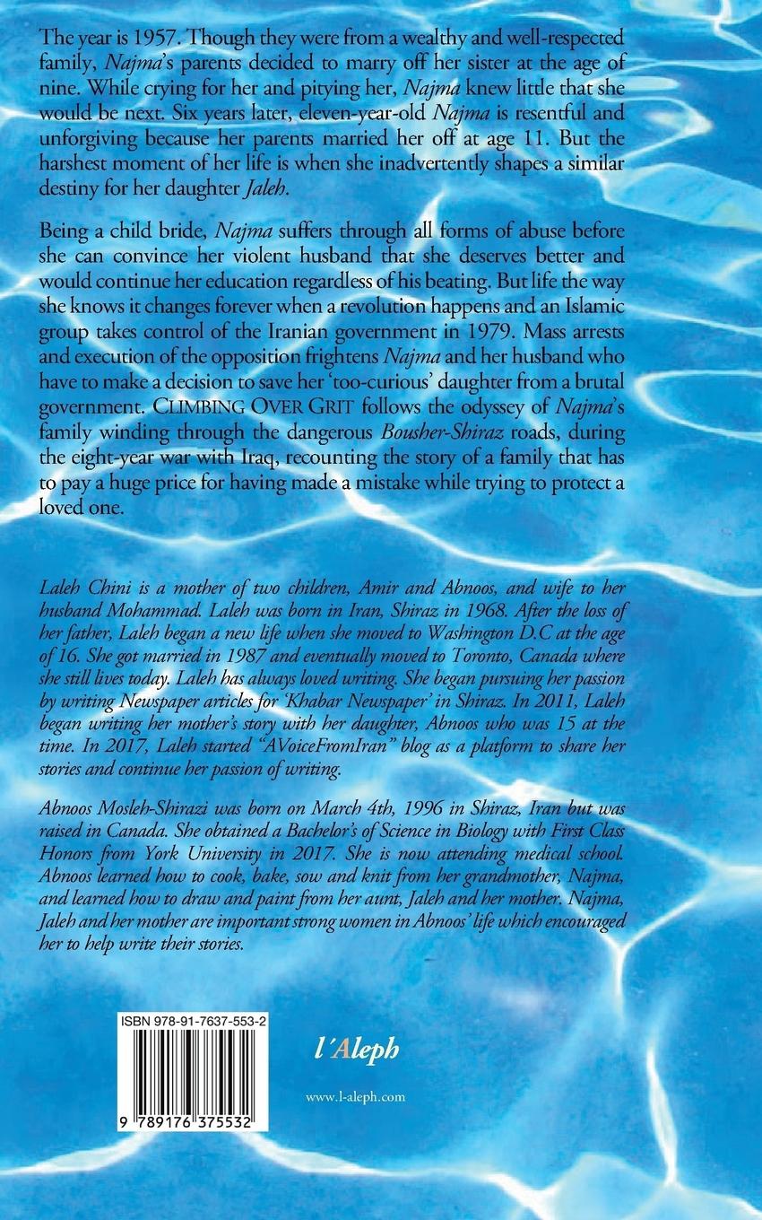 Rückseitencover Climbing Over Grit