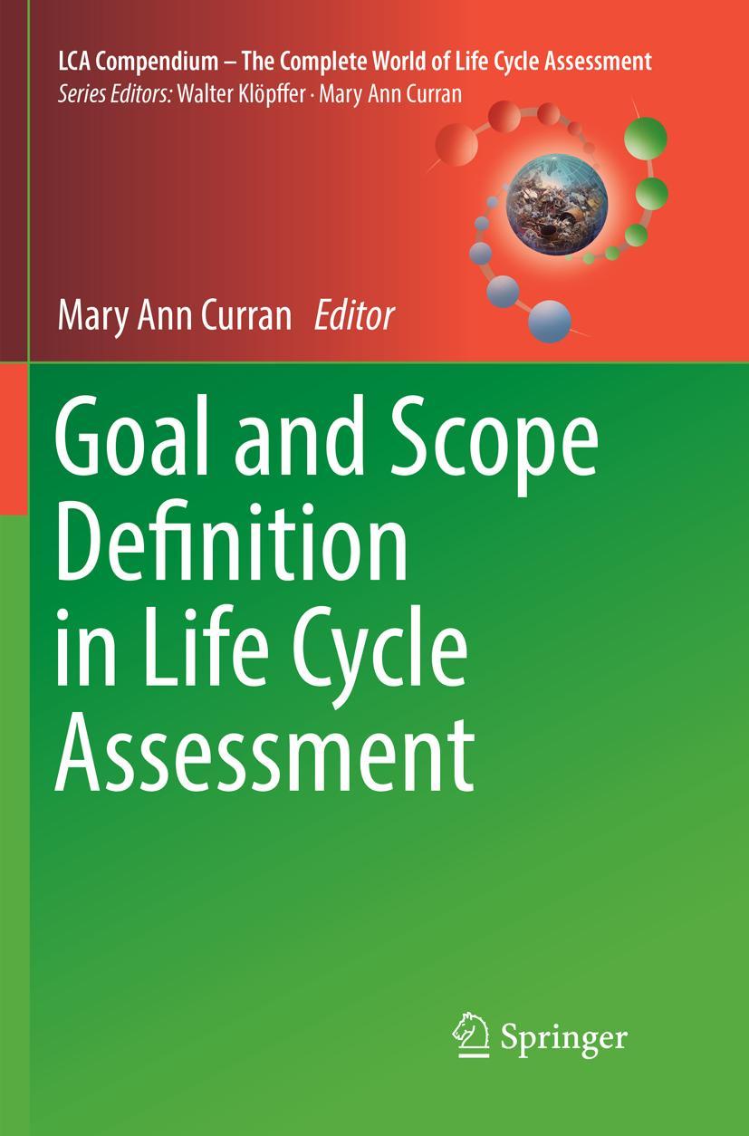 Vorderes Coverbild Goal and Scope Definition in Life Cycle Assessment