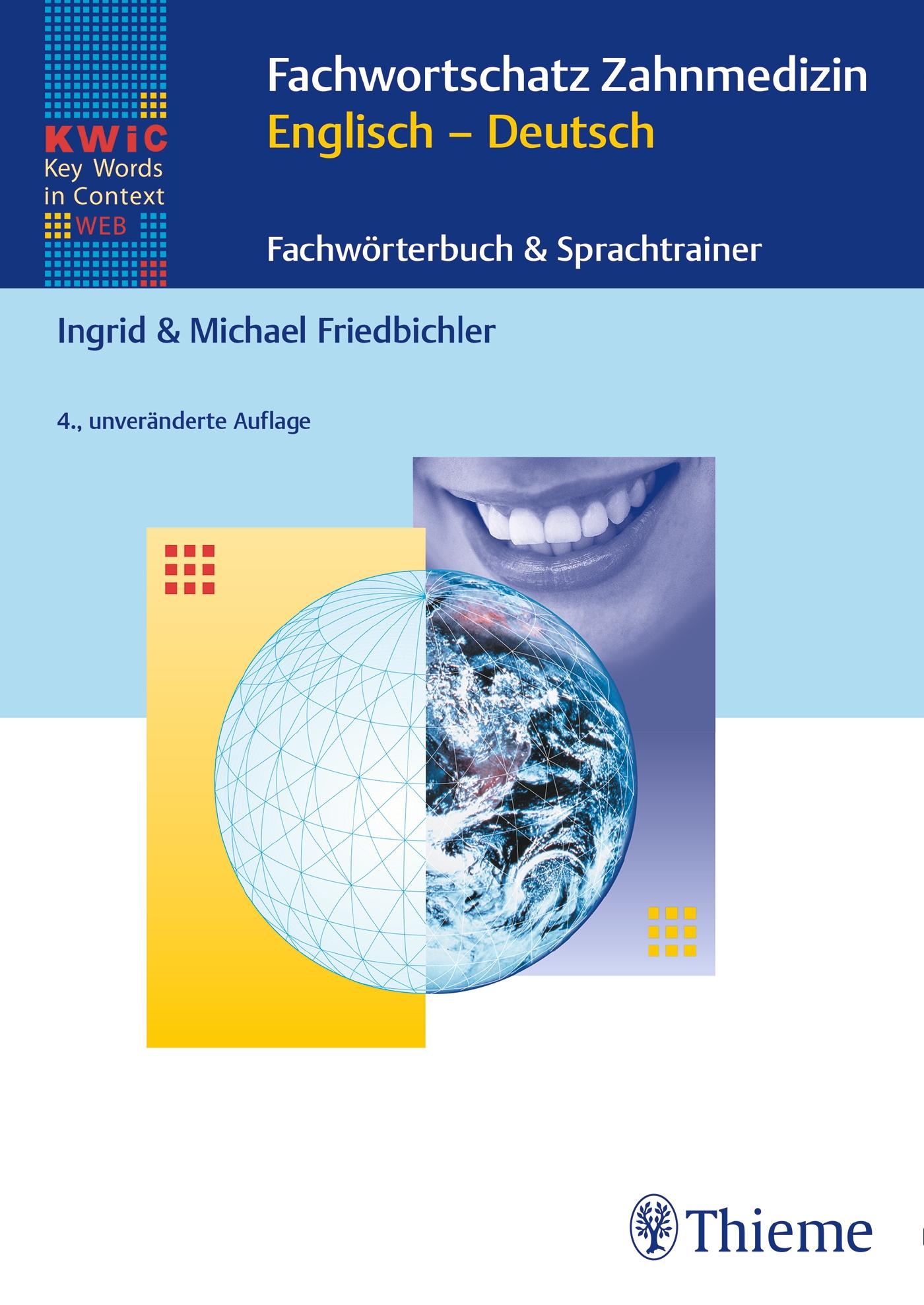 Vorderes Coverbild KWIC-Web Fachwortschatz Zahnmedizin Englisch - Deutsch