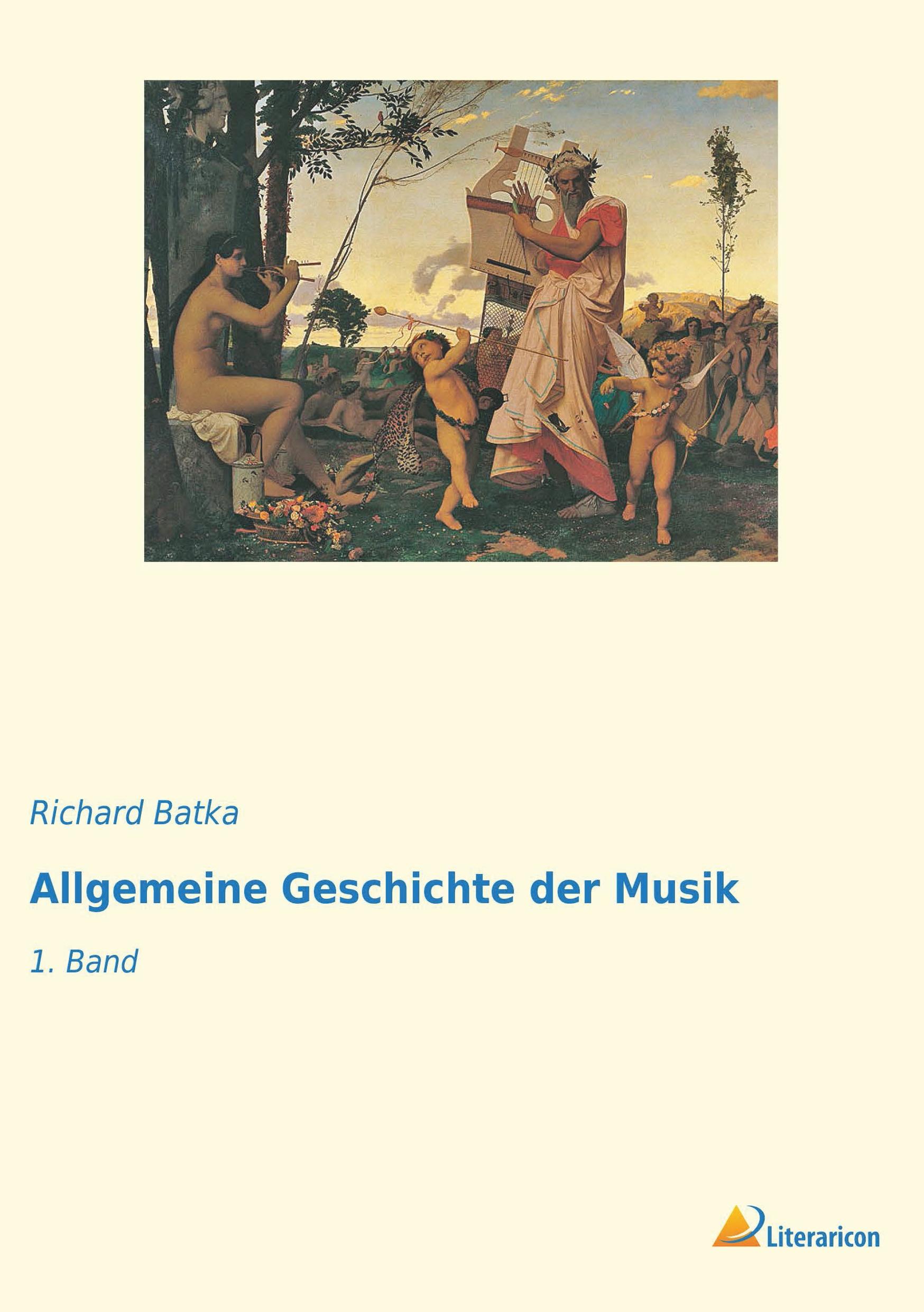 Vorderes Coverbild Allgemeine Geschichte der Musik