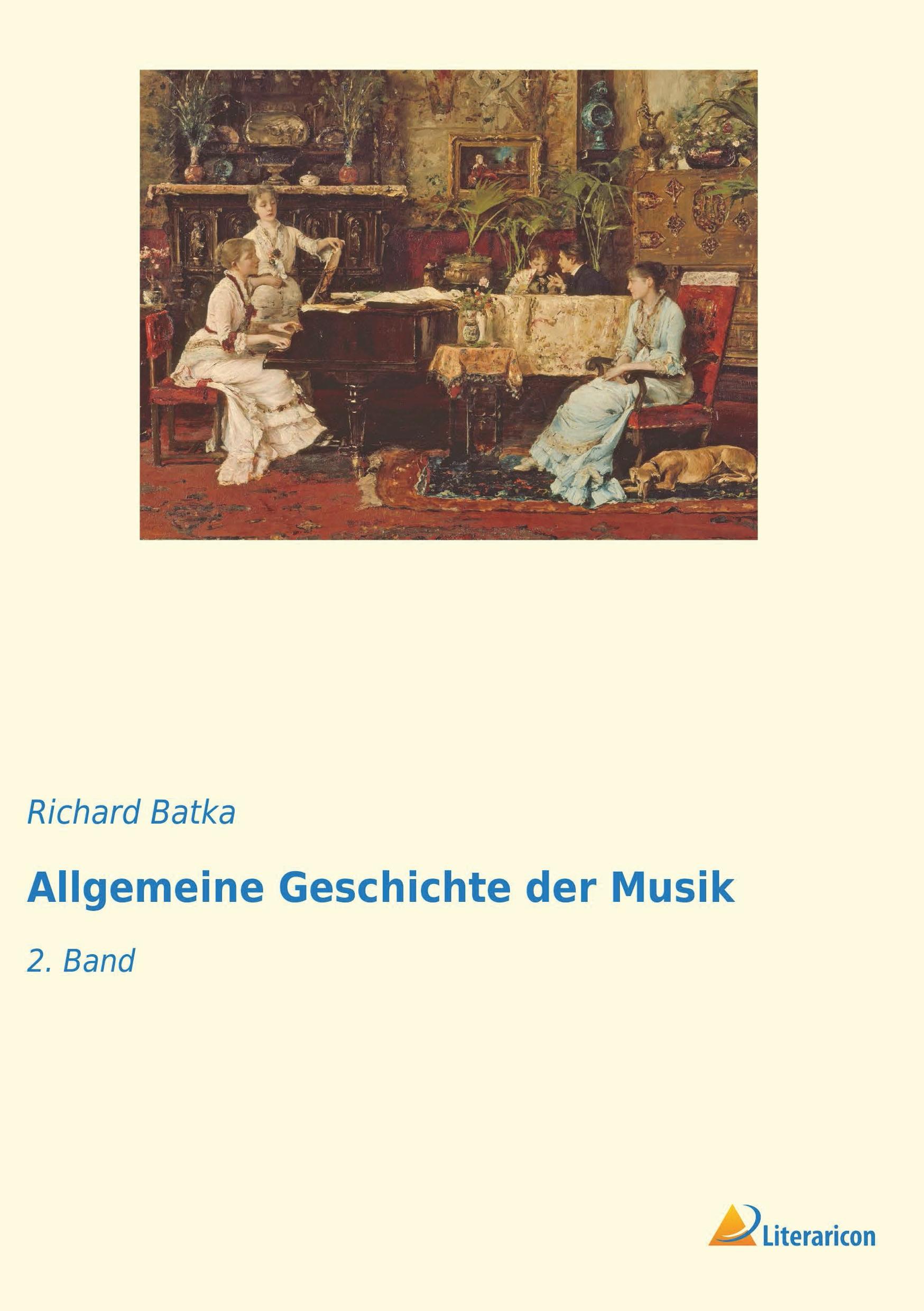 Vorderes Coverbild Allgemeine Geschichte der Musik