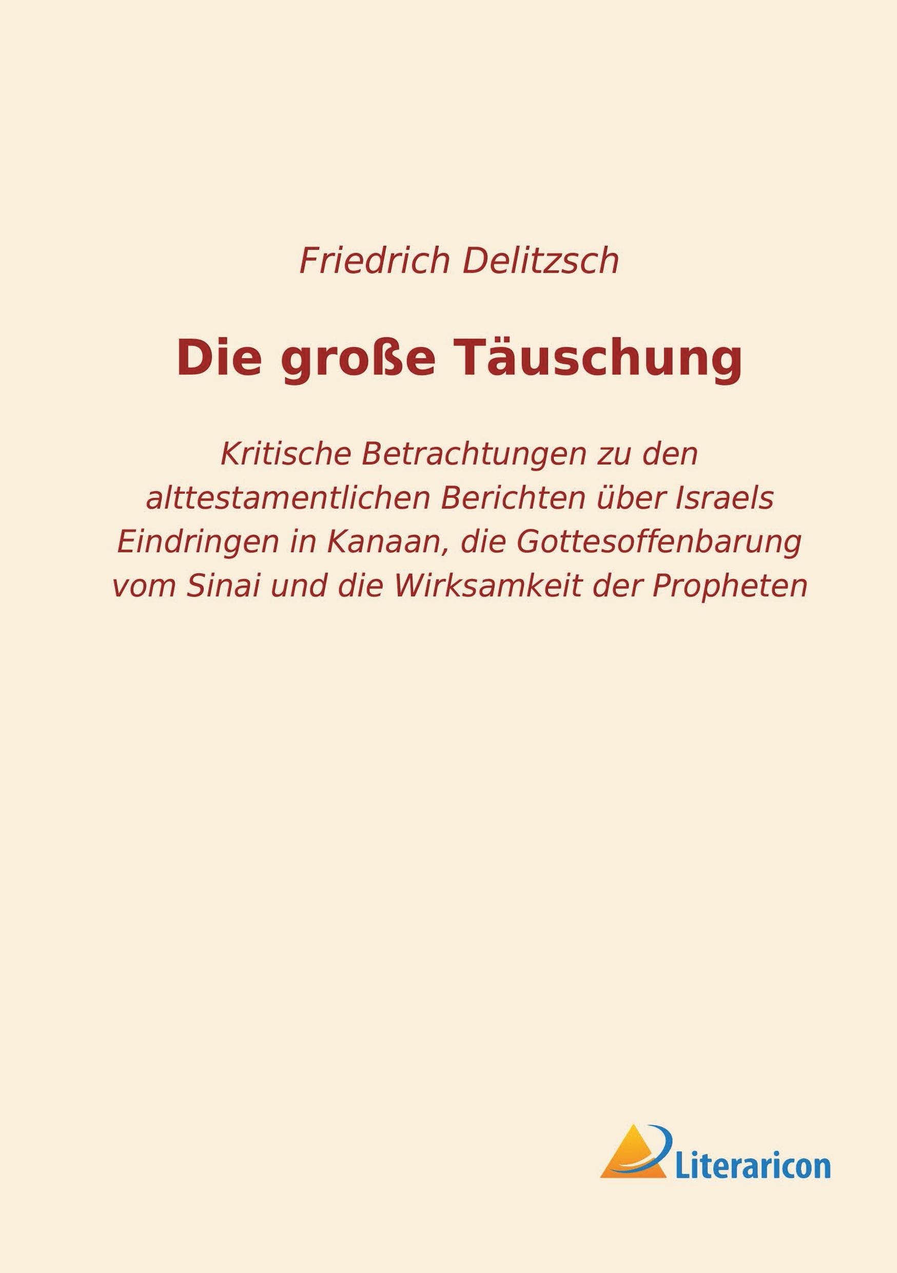 Vorderes Coverbild Die große Täuschung