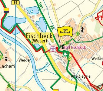 Beispielinhalt (Bild) Hameln - Bad Pyrmont - Nordlippe 1:50 000
