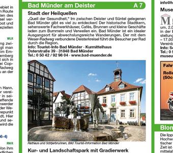 Beispielinhalt (Bild) Hameln - Bad Pyrmont - Nordlippe 1:50 000