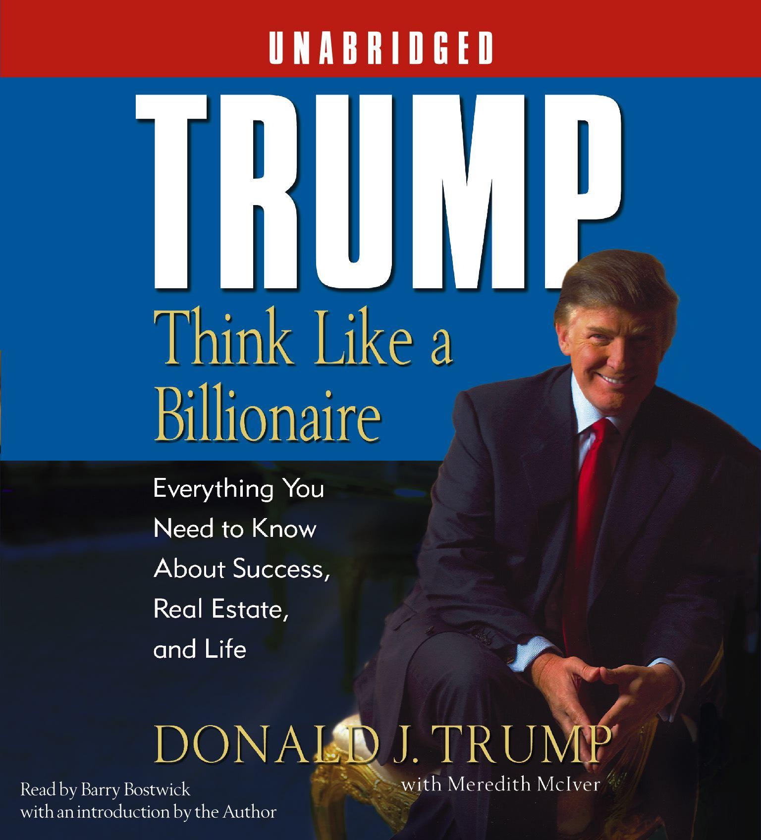 Vorderes Coverbild Trump: Think Like a Billionaire: Everything You Need to Know about Success, Real Estate, and Life
