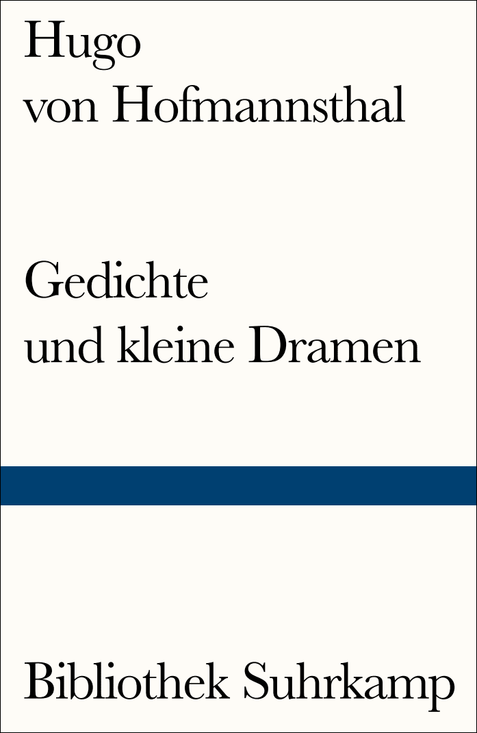 Vorderes Coverbild Gedichte und kleine Dramen