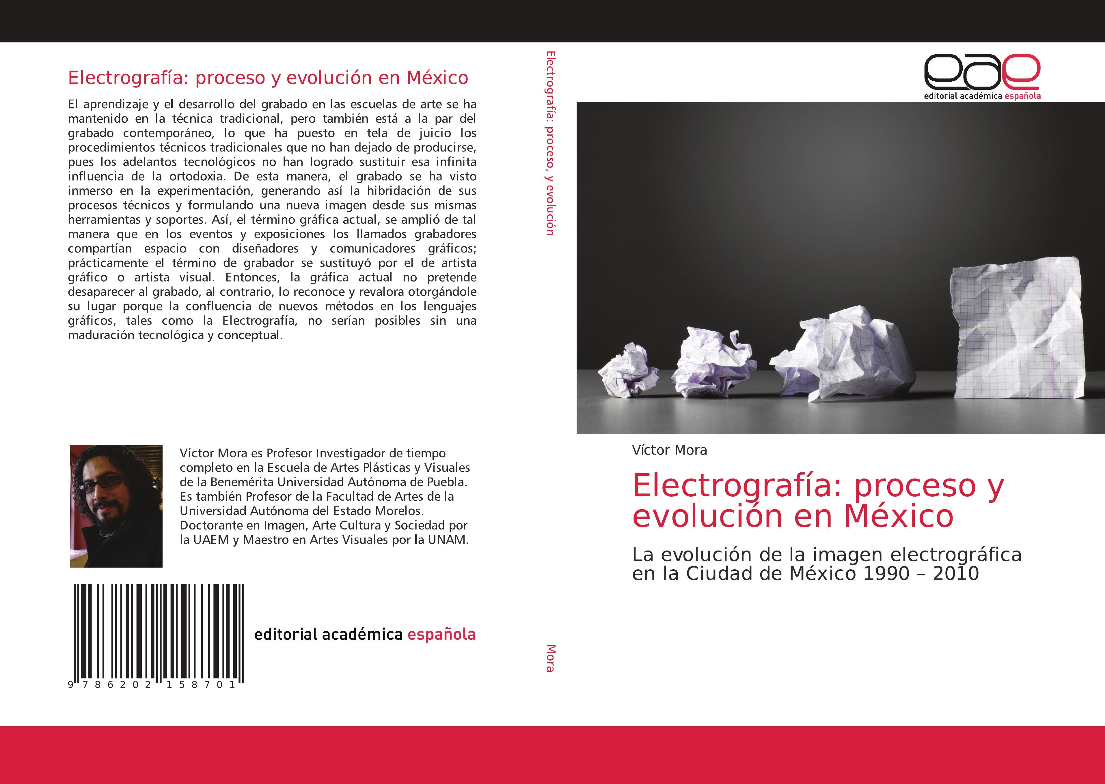 Vorderes Coverbild Electrografía: proceso y evolución en México