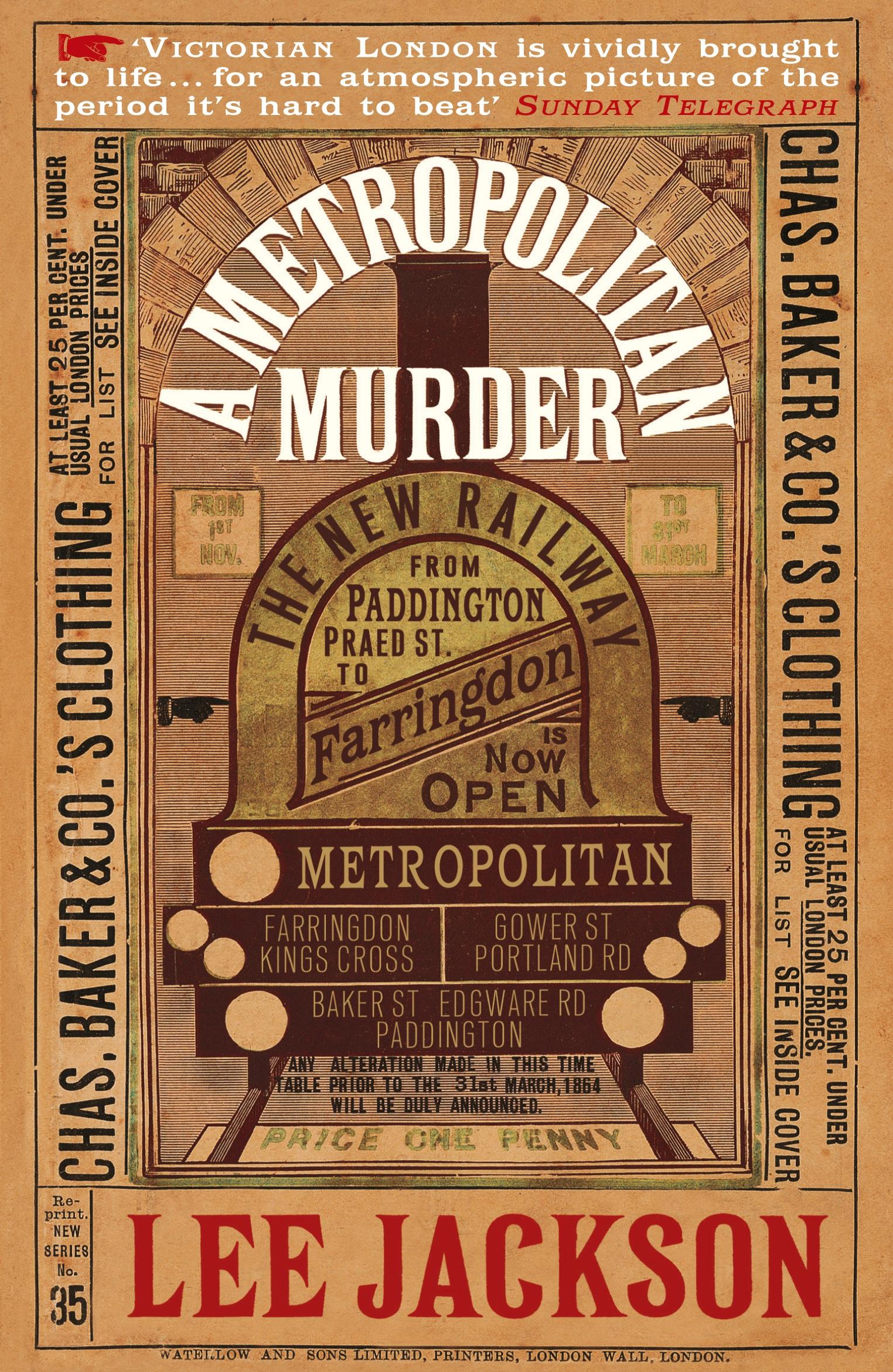 Vorderes Coverbild A Metropolitan Murder