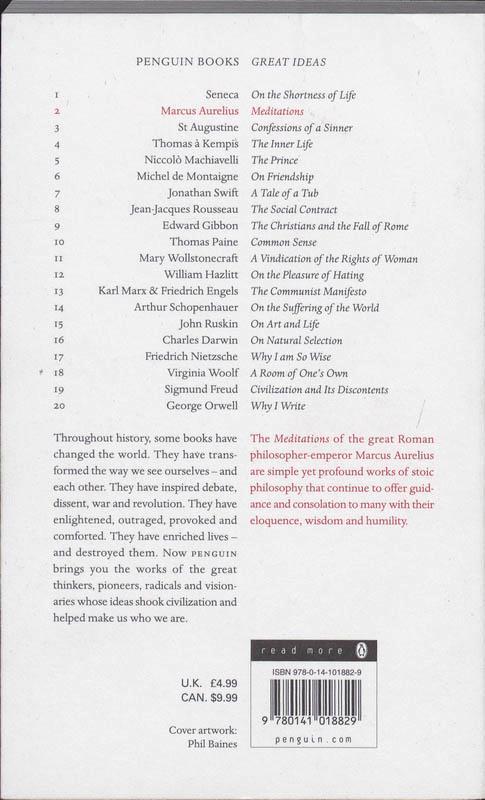 Rückseitencover Meditations