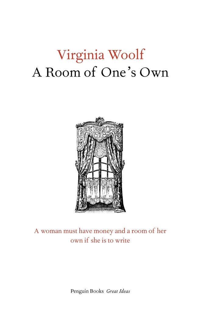 Vorderes Coverbild A Room of One's Own
